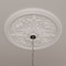 Ekena Millwork Bradford Ceiling Medallion (Fits Canopies up to 6 5/8"), 32 5/8"OD x 2"P, Primed White CM32BR - alternate 10